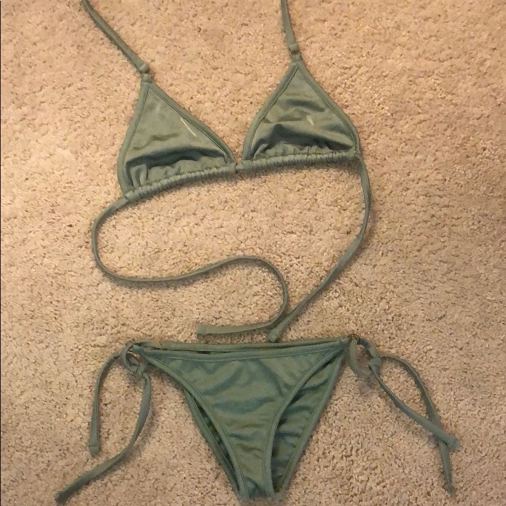 Green Gooseberry Seaside bikini